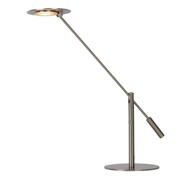 Lucide ANSELMO - Bureaulamp - LED Dimb. - 1x9W 3000K - Mat chroom - detail 5